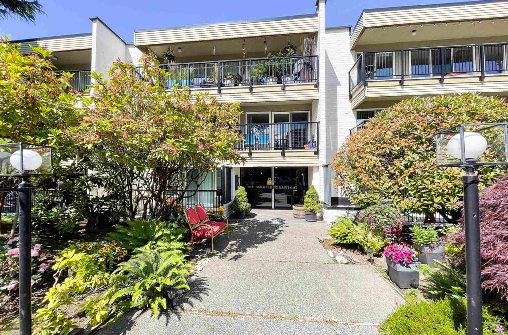 Condo for sale at 205 1351 Martin Street White Rock British Columbia - MLS: R3115488