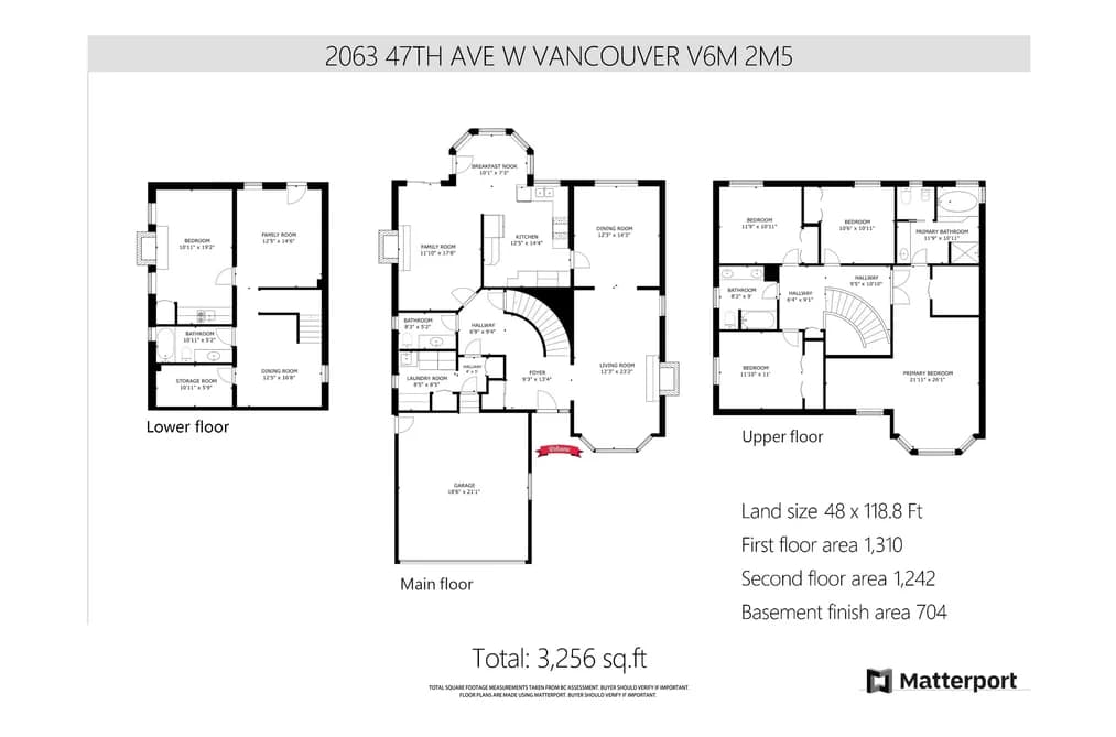 2063 W 47TH AVENUE, Vancouver, BC — Residential for Sale - Photo 2