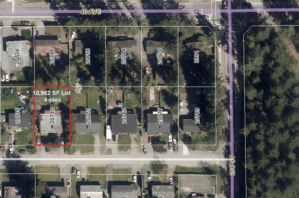 20745-20747 39A AVENUE, Langley, BC — Residential Income for Sale - Main Photo