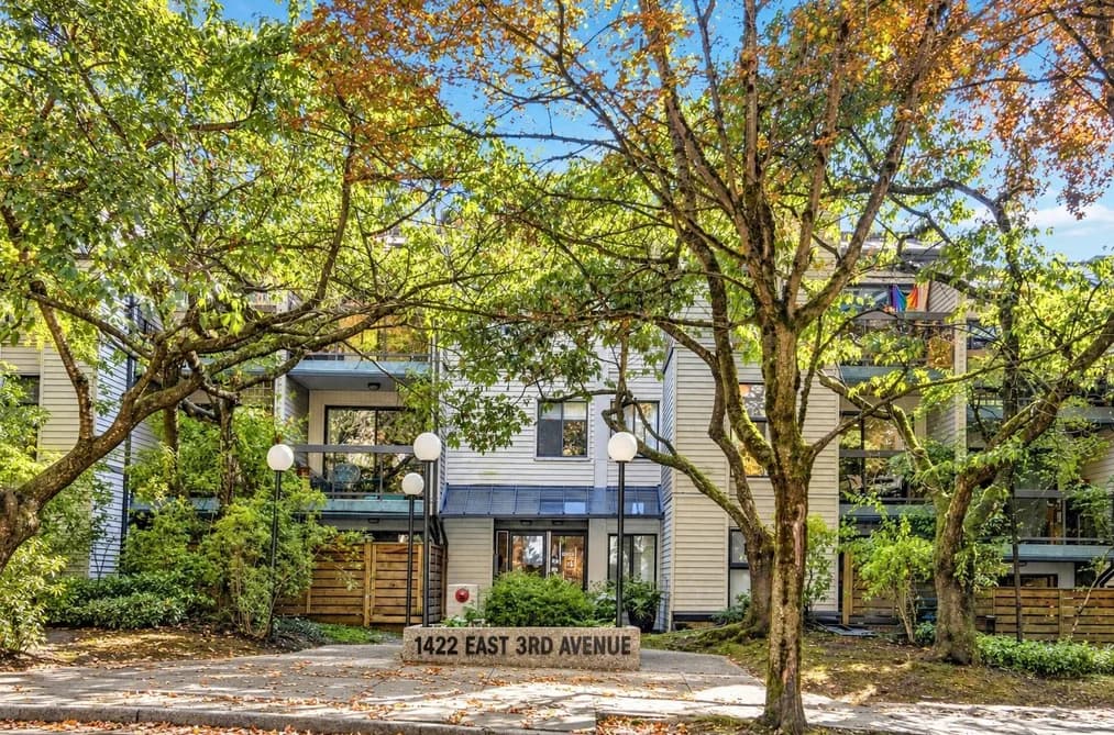 208 1422 E 3RD AVENUE, Vancouver, BC — Residential for Sale - Main Photo