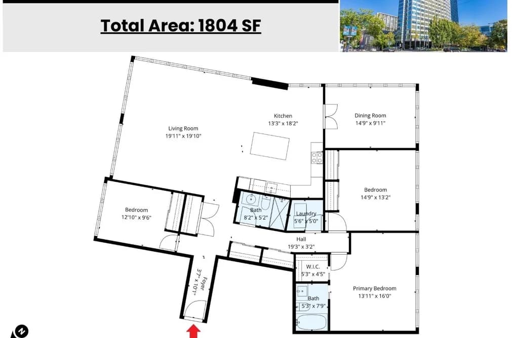 2106 989 NELSON STREET, Vancouver, BC — Residential for Sale - Photo 2