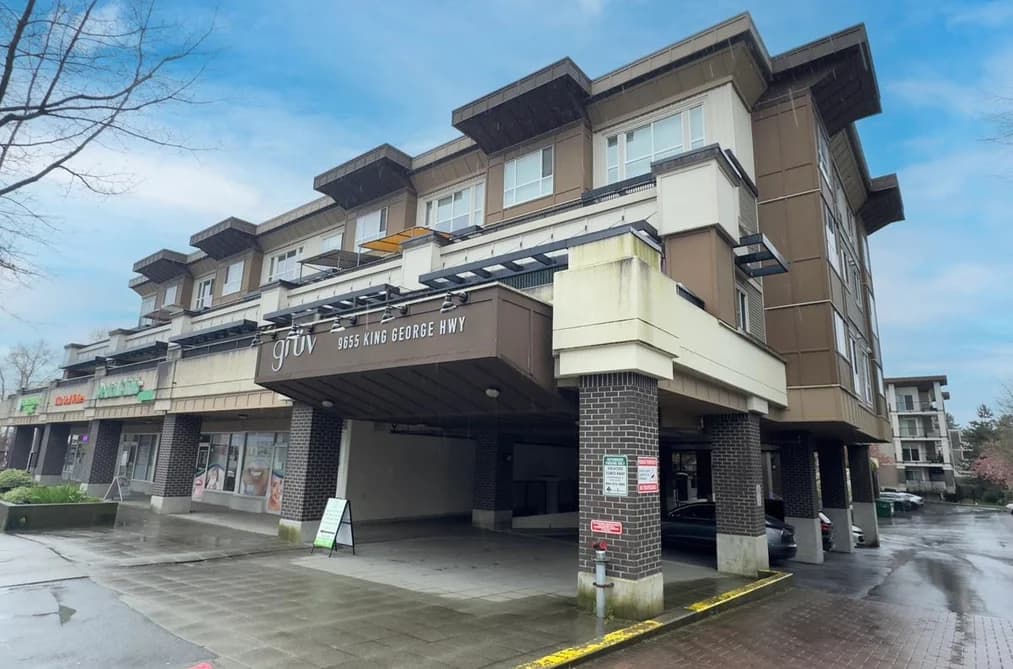 215 9655 KING GEORGE BOULEVARD, Surrey, BC — Residential for Sale - Main Photo