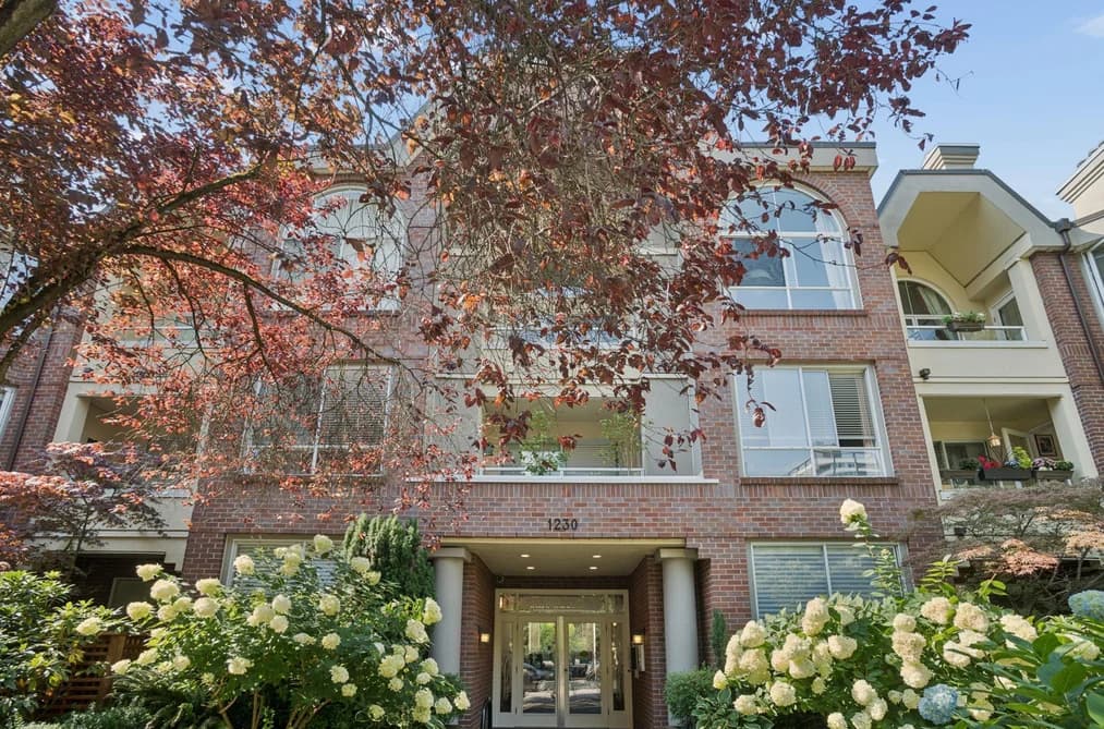 216 1230 HARO STREET, Vancouver, BC — Residential for Sale - Main Photo