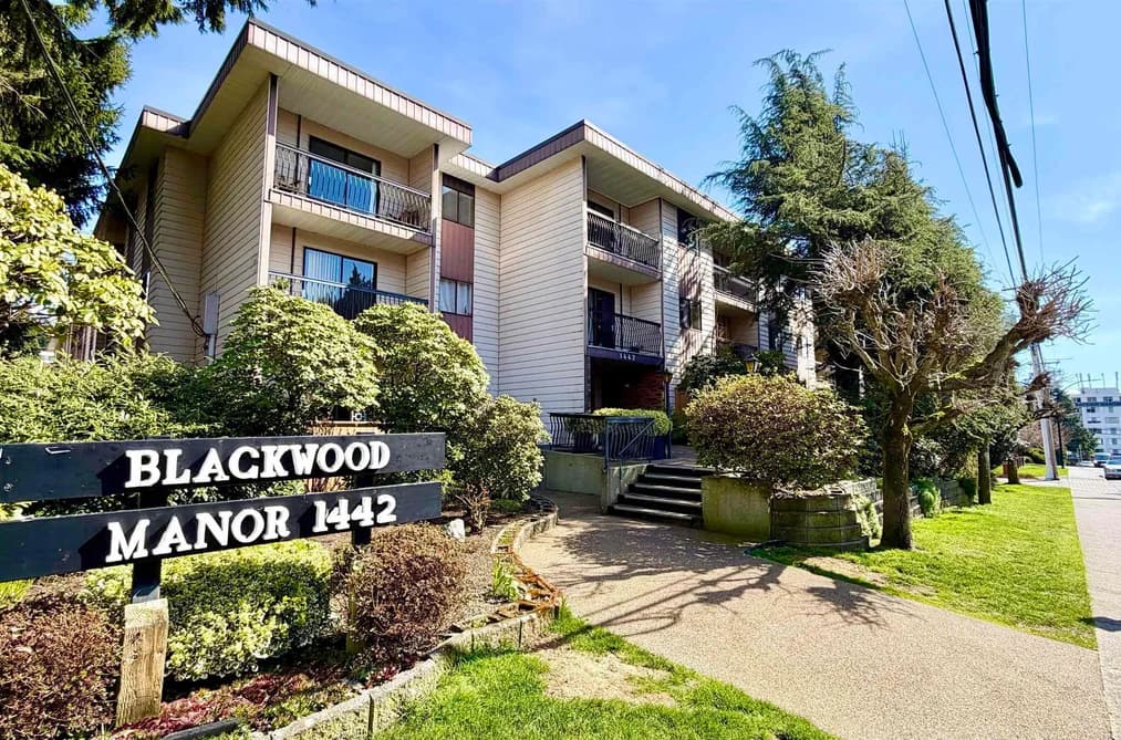 219 1442 BLACKWOOD STREET, White Rock, BC — Residential for Sale - Main Photo