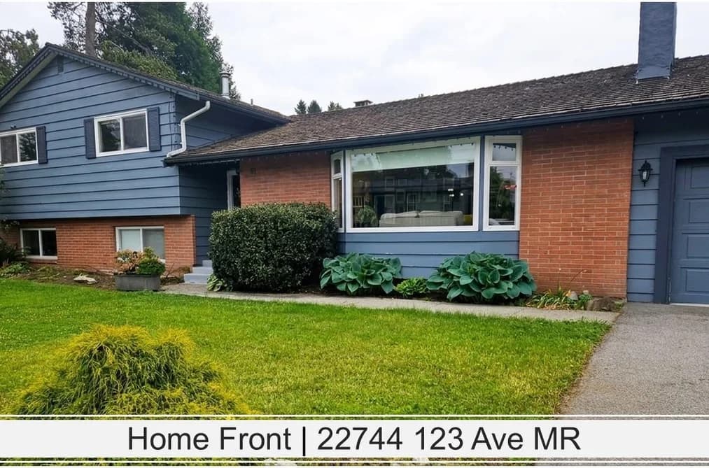 22744 123RD AVENUE, Maple Ridge, BC — Residential for Sale - Main Photo