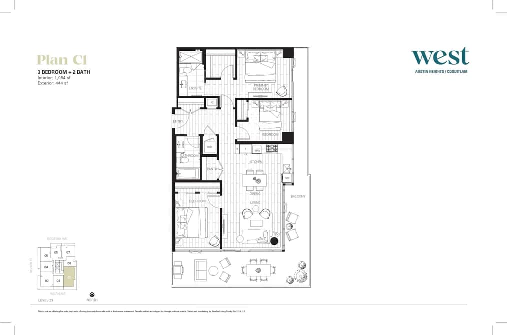 2301 505 NELSON STREET, Coquitlam, BC — Residential for Sale - Main Photo
