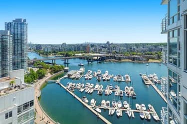Condo for sale at 2303 1199 Marinaside Crescent Vancouver British Columbia - MLS: R3139177