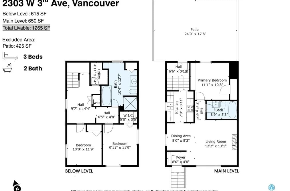 2303 W 3RD AVENUE, Vancouver, BC — Residential for Sale - Photo 2