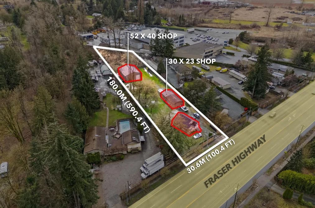 23038 FRASER HIGHWAY, Langley, BC — Residential for Sale - Main Photo