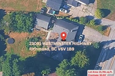 House for sale at 23091 Westminster Highway Richmond British Columbia - MLS: R3124053