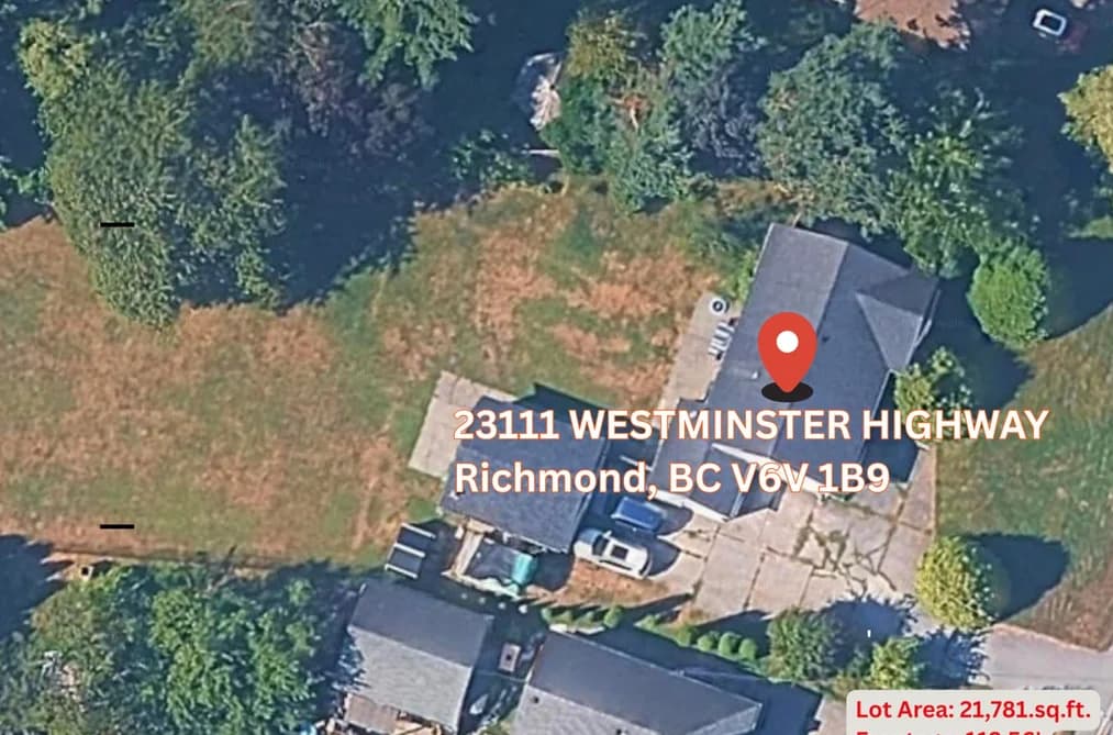 23111 WESTMINSTER HIGHWAY, Richmond, BC — Residential for Sale - Main Photo