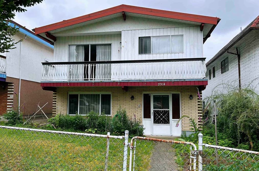 2314 E 1ST AVENUE, Vancouver, BC — Residential for Sale - Main Photo