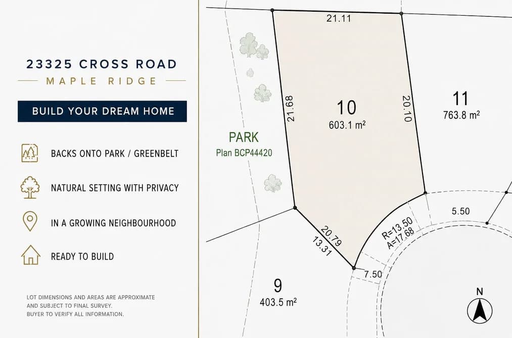 23325 CROSS ROAD, Maple Ridge, BC — Land for Sale - Main Photo