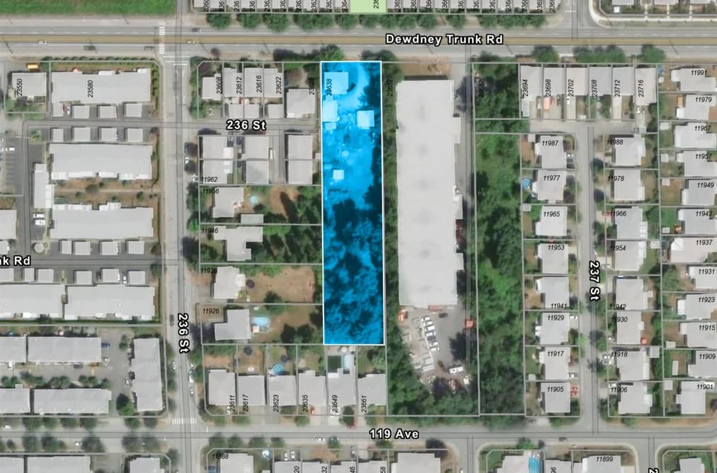 23638 DEWDNEY TRUNK ROAD, Maple Ridge, BC — Land for Sale - Main Photo