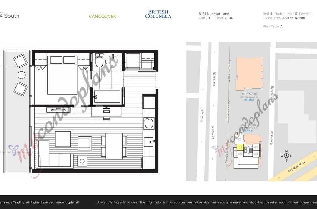 2401 8131 NUNAVUT LANE, Vancouver, BC — Residential for Sale - Photo 2