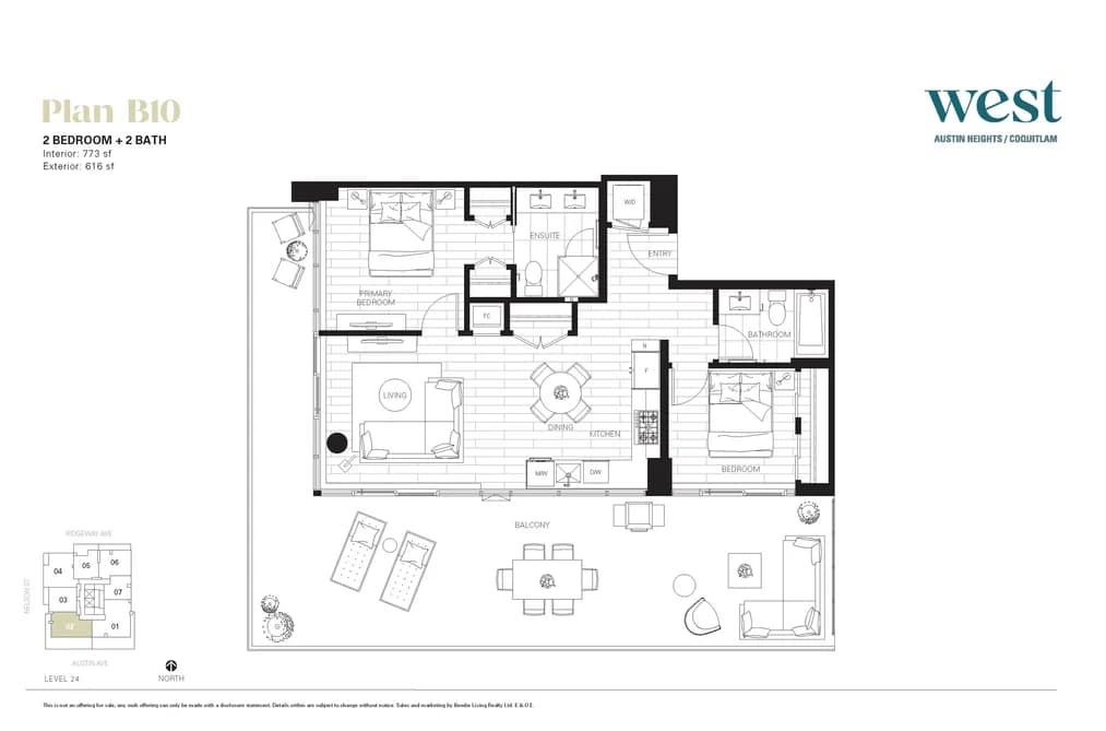 2402 505 NELSON STREET, Coquitlam, BC — Residential for Sale - Main Photo