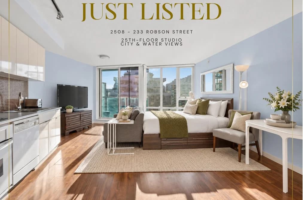 2508 233 ROBSON STREET, Vancouver, BC — Residential for Sale - Main Photo