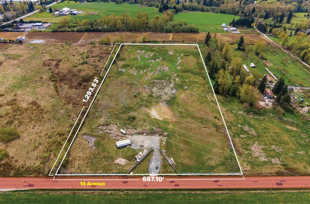 26164 16 AVENUE, Langley, BC — Land for Sale - Main Photo
