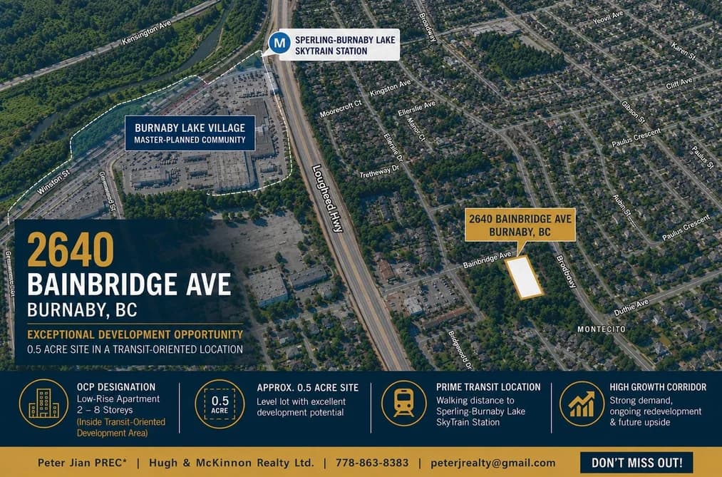 2640 BAINBRIDGE AVENUE, Burnaby, BC — Residential for Sale - Main Photo