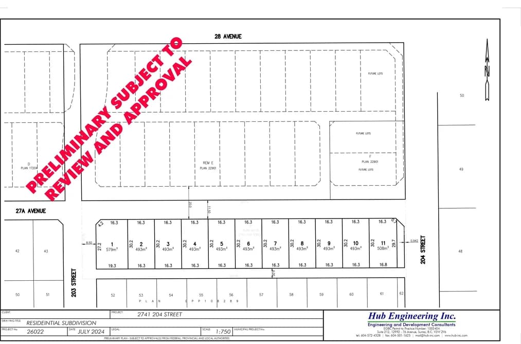 2741 204 STREET, Langley, BC — Land for Sale - Main Photo