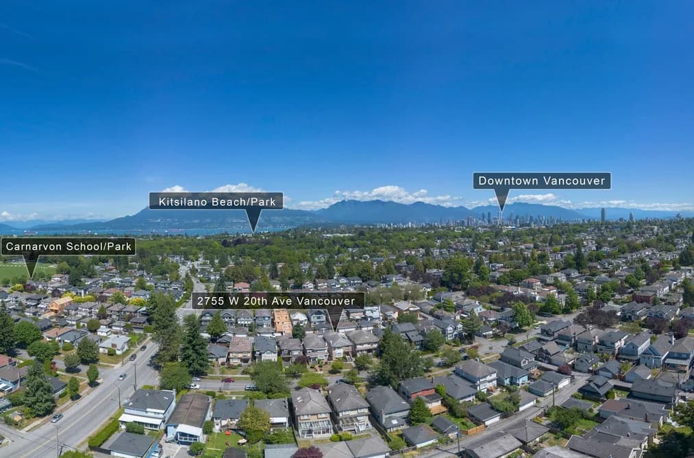2755 W 20TH AVENUE, Vancouver, BC — Residential for Sale - Photo 2