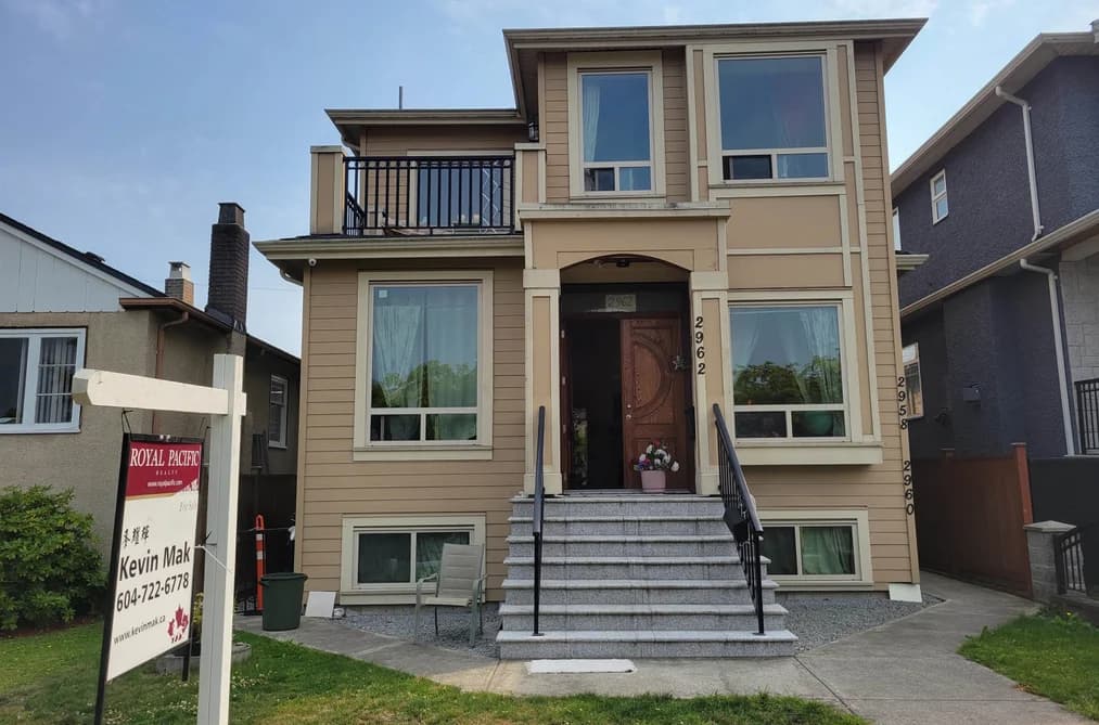 2962 KITCHENER STREET, Vancouver, BC — Residential for Sale - Main Photo