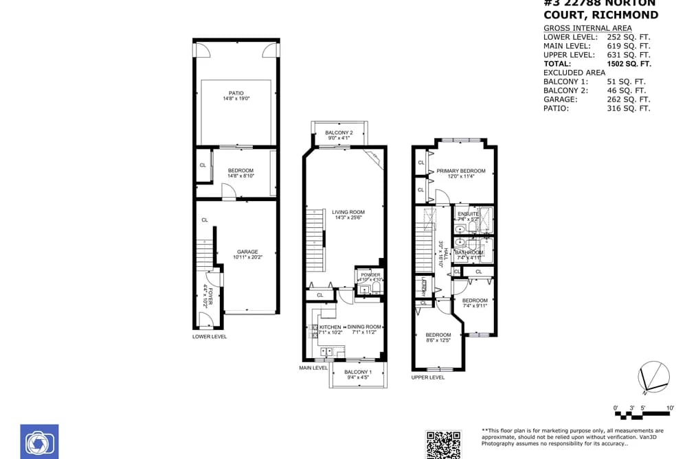 3 22788 NORTON COURT, Richmond, BC — Residential for Sale - Photo 2