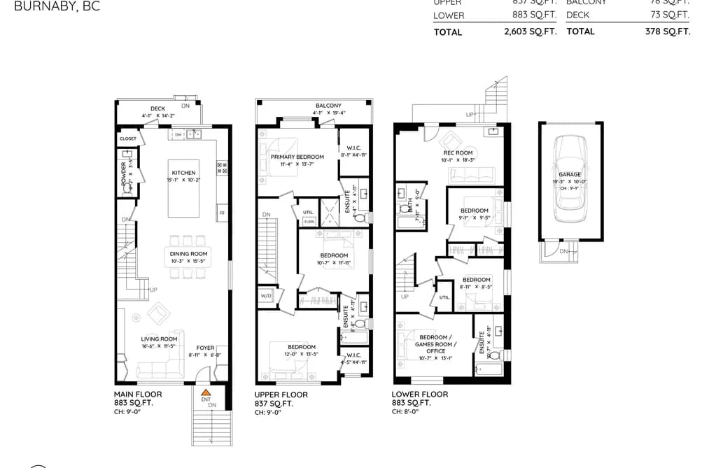 3 7750 MAYFIELD STREET, Burnaby, BC — Residential for Sale - Photo 2