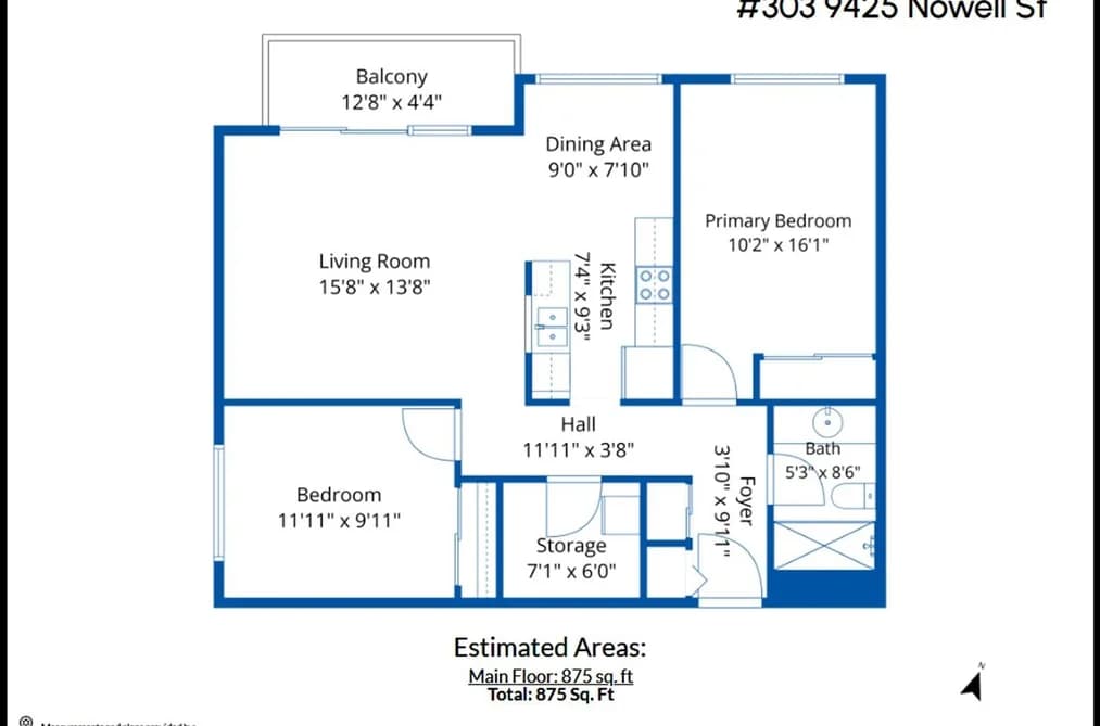 303 9425 NOWELL STREET, Chilliwack, BC — Residential for Sale - Photo 2