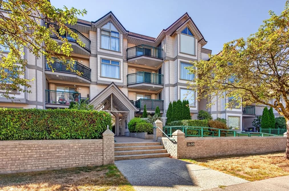 306 1650 GRANT AVENUE, Port Coquitlam, BC — Residential for Sale - Main Photo
