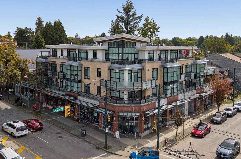 306 2020 ALMA STREET, Vancouver, BC — Residential for Sale - Main Photo