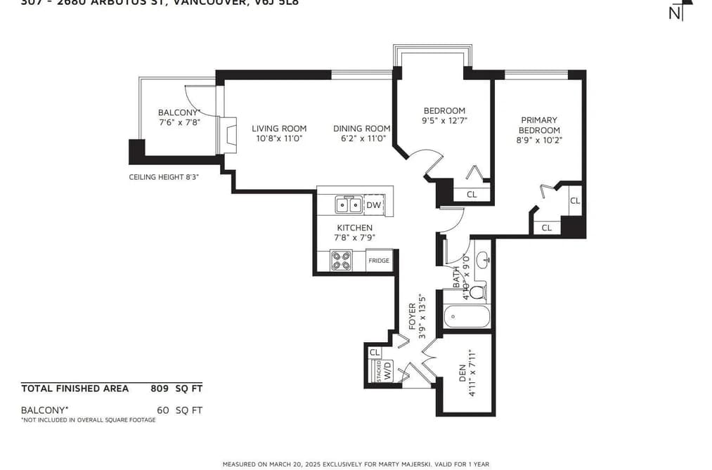 307 2680 ARBUTUS STREET, Vancouver, BC — Residential for Sale - Photo 2