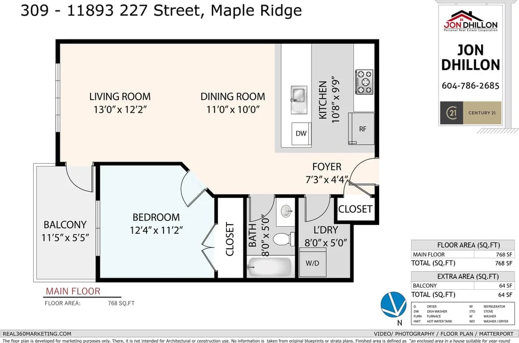 309 11893 227 STREET, Maple Ridge, BC — Residential for Sale - Photo 2