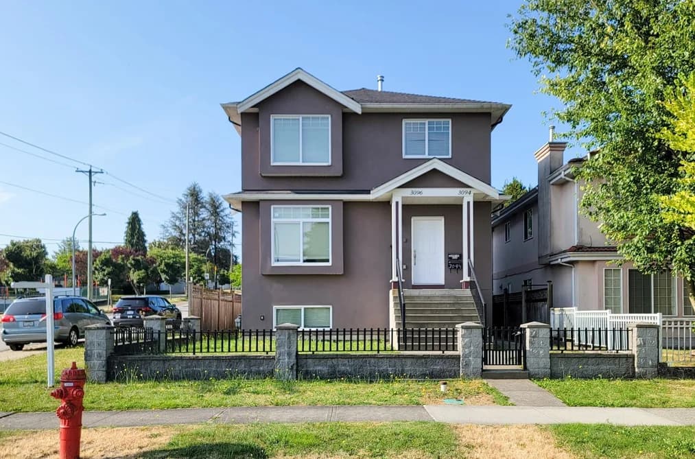 3096 E 26TH AVENUE, Vancouver, BC — Residential for Sale - Main Photo