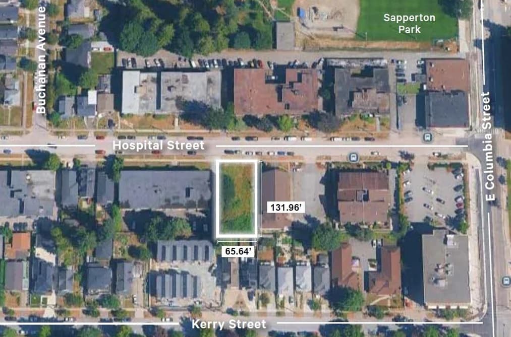 326 HOSPITAL STREET, New Westminster, BC — Land for Sale - Main Photo