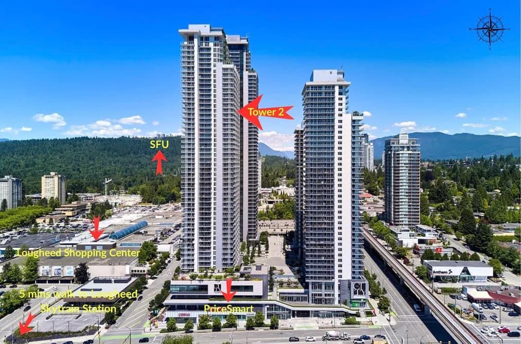 3302 3833 EVERGREEN PLACE, Burnaby, BC — Residential for Sale - Photo 2