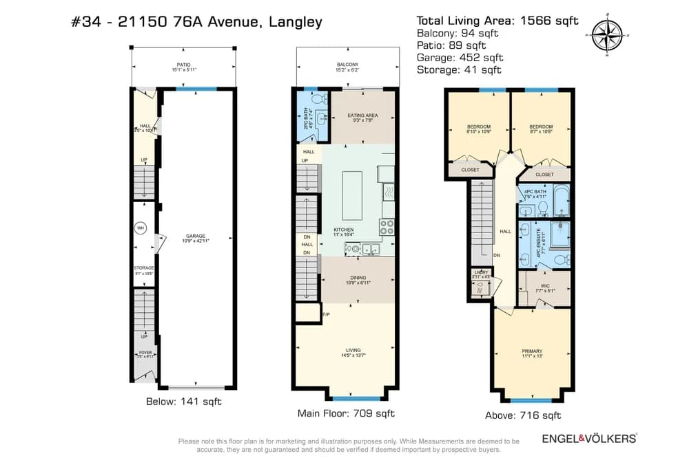 34 21150 76A AVENUE, Langley, BC — Residential for Sale - Photo 2
