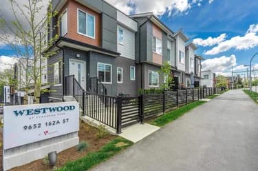 Townhouse for sale at 37 9652 162a Street Surrey British Columbia - MLS: R3086700
