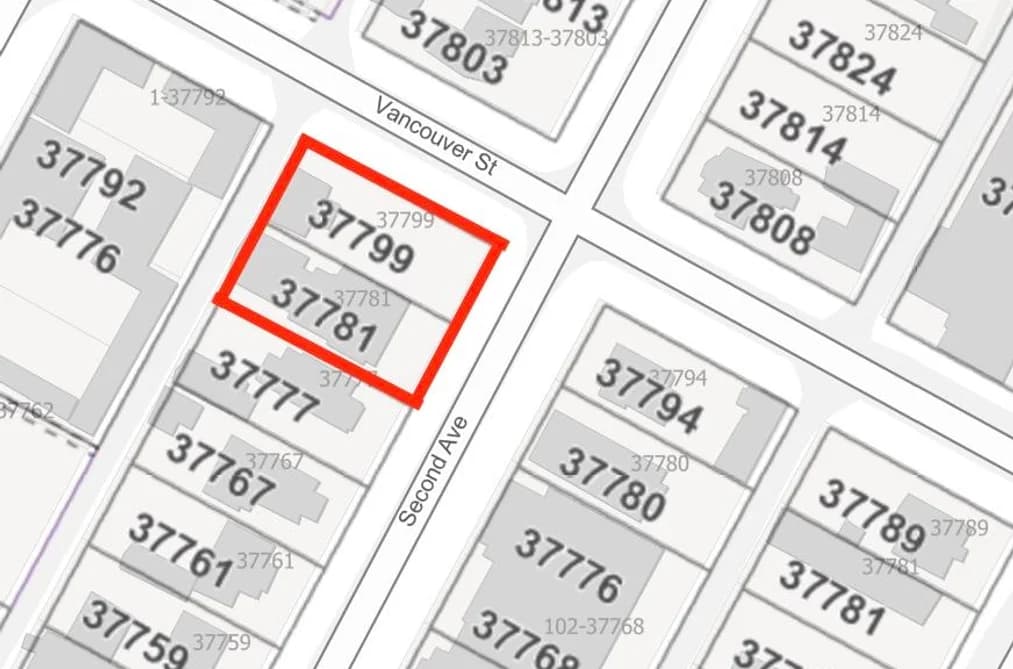 37781-37799 SECOND AVENUE, Squamish, BC — Land for Sale - Main Photo
