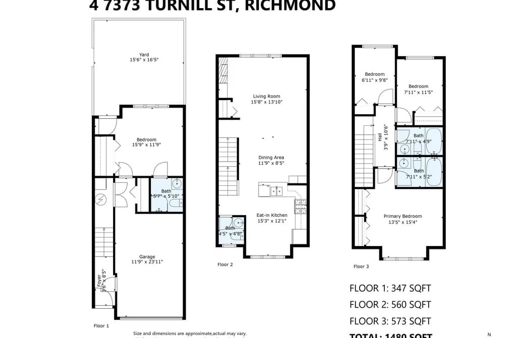 4 7373 TURNILL STREET, Richmond, BC — Residential for Sale - Photo 2