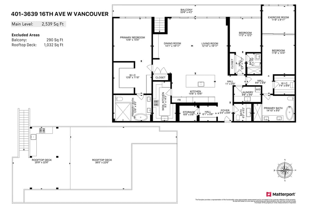 401 3639 W 16TH AVENUE, Vancouver, BC — Residential for Sale - Main Photo