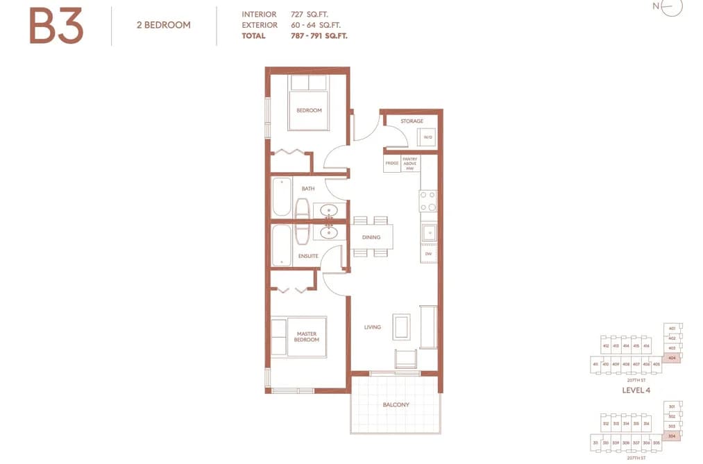 404 5398 207 STREET, Langley, BC — Residential for Sale - Photo 2