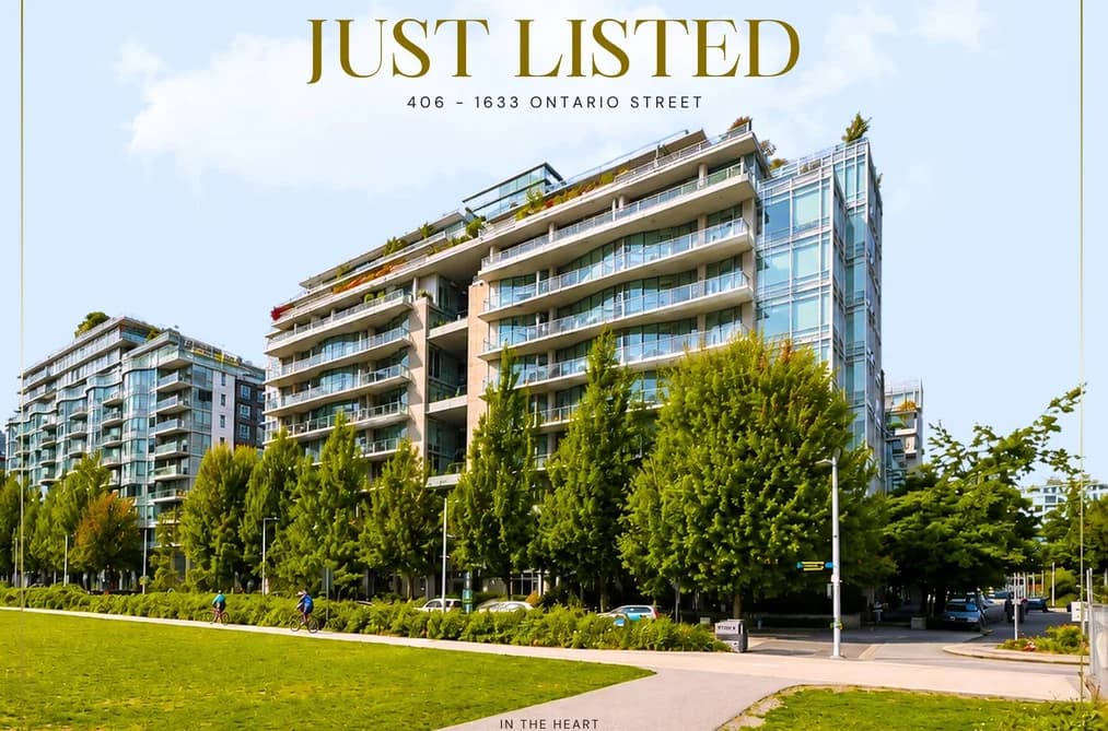 406 1633 ONTARIO STREET, Vancouver, BC — Residential for Sale - Main Photo