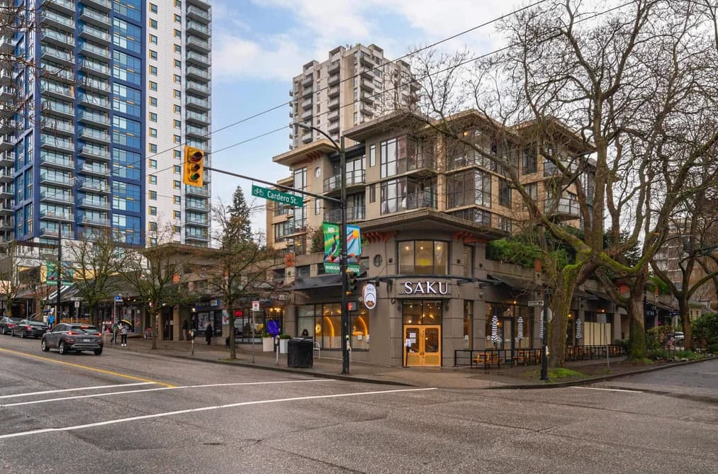 408 828 CARDERO STREET, Vancouver, BC — Residential for Sale - Main Photo