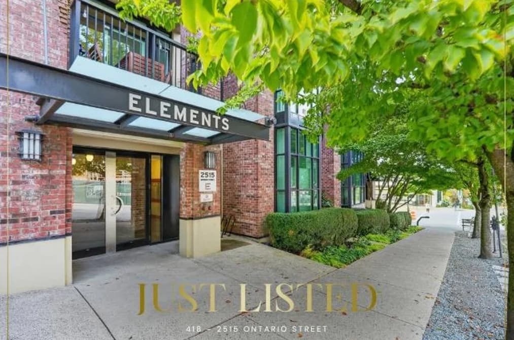 418 2515 ONTARIO STREET, Vancouver, BC — Residential for Sale - Main Photo