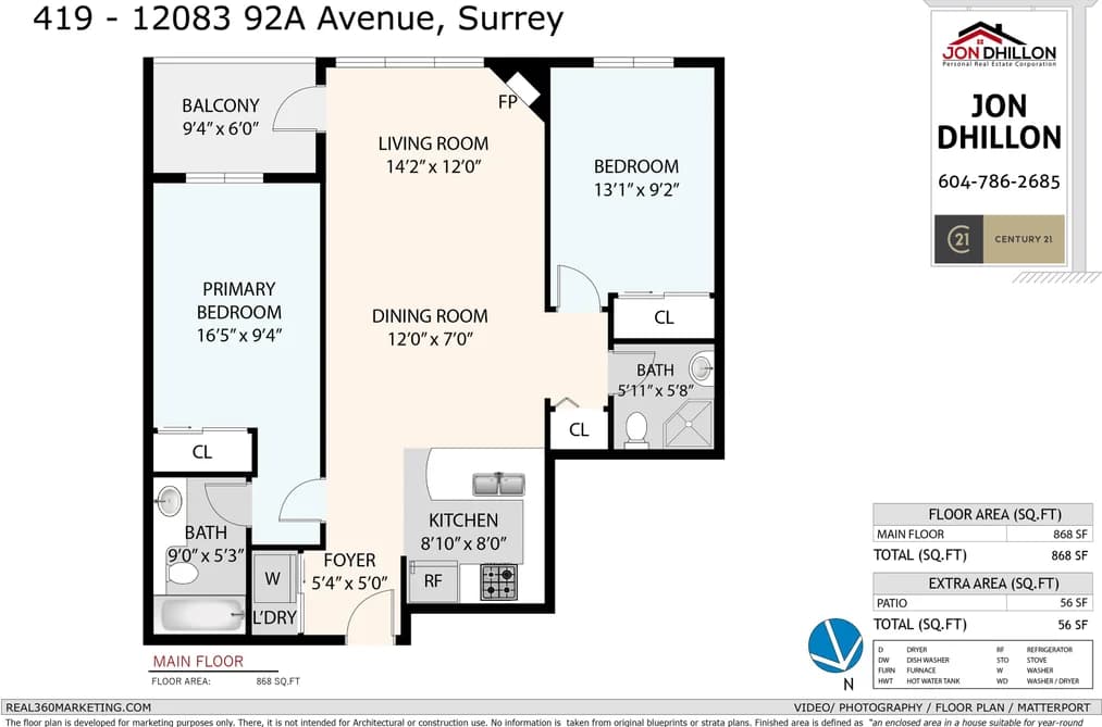 419 12083 92A AVENUE, Surrey, BC — Residential for Sale - Photo 2