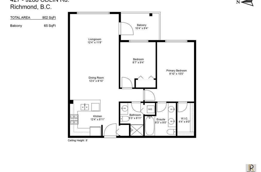 427 9288 ODLIN ROAD, Richmond, BC — Residential for Sale - Photo 2