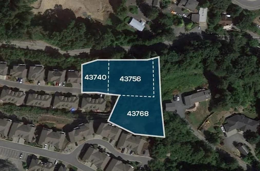 43740-43768 ALAMEDA DRIVE, Chilliwack, BC — Land for Sale - Main Photo