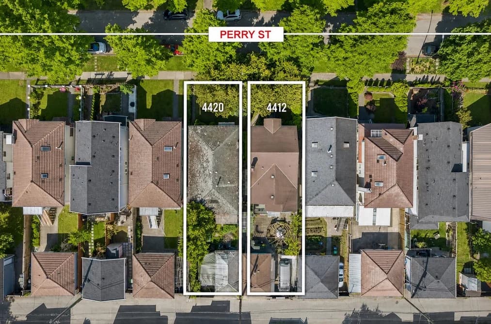 4420 PERRY STREET, Vancouver, BC — Residential for Sale - Main Photo