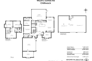 House for sale at 44224 South Sumas Road Chilliwack British Columbia - MLS: R3144761